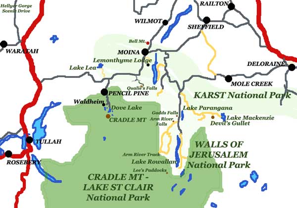 Cradle Mountain-Lake St. Clair NP Tasmania Australia - Tasmania: Parques Nacionales, espacios protegidos -Australia - Foro Oceanía